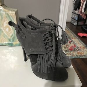 Fringe High Heels